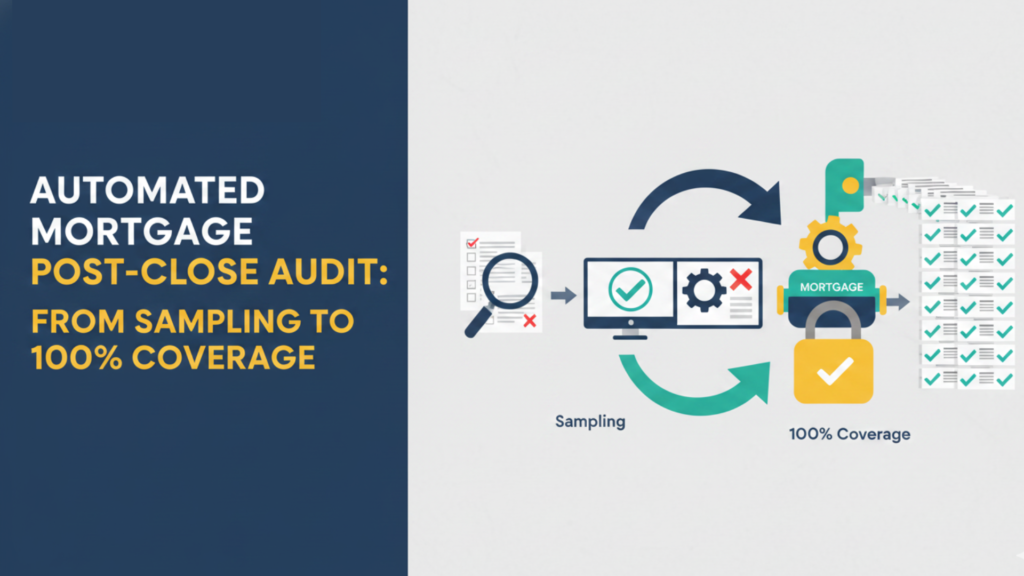 Automated Mortgage Post-Close Audit